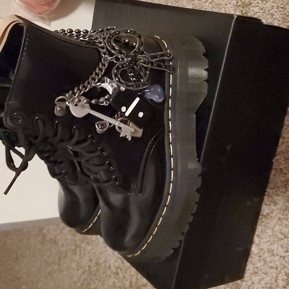 DR. MARTENS xMARC JACOBS Jadon Charm boots